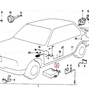 Bestseller Control unit theft alarm - BMW
