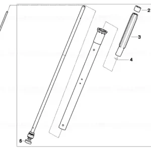 Disponibil imediat Damper unit, right - BMW Motorrad