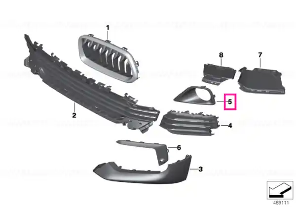 Capac far ceață stânga - BMW Super ofertă