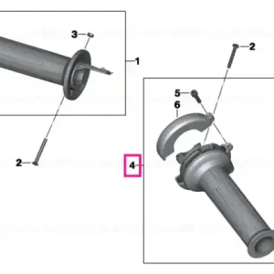Throttle grip - BMW Motorrad Cumpărături sigure