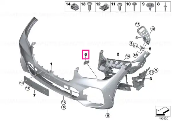 Montaj senzor PMA stanga -M- - BMW Discount