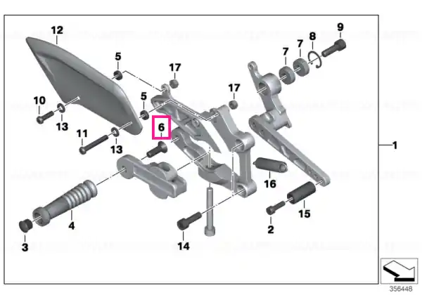 Șurub înecat, M8X25-A2-70-MKL - BMW Motorrad Ofertă exclusivă