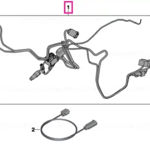Add.wiring harness special vehicle - BMW Motorrad Transport gratuit