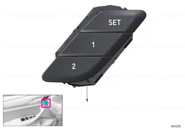 Button seat memory left - BMW Vezi acum