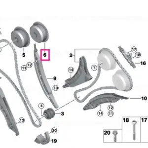 Adjustment unit, inlet camshaft - BMW Retur gratuit