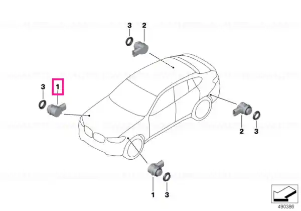 Senzor ultrasonic WC1L - BMW Ofertă de sezon